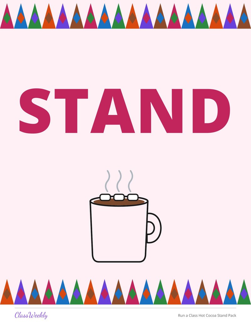 Run a Class Hot Cocoa Stand Pack - Page 3