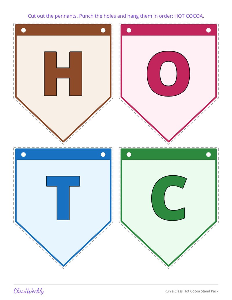 Run a Class Hot Cocoa Stand Pack - Page 4