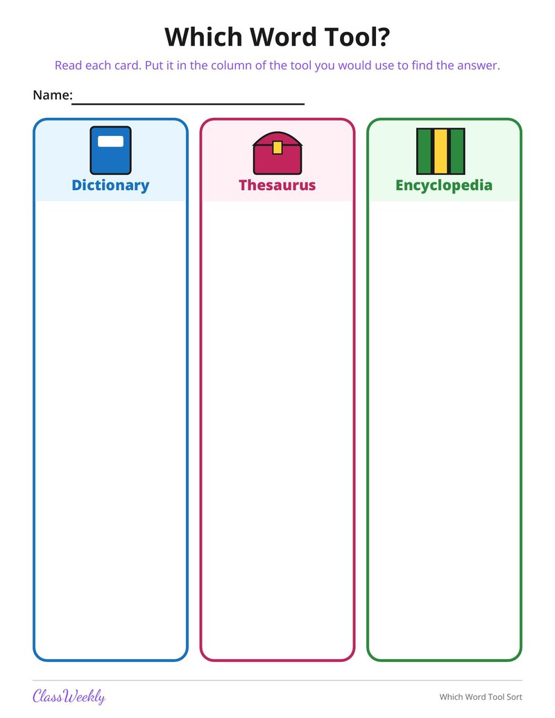 Which Word Tool Sort - Page 2