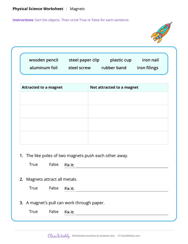 Physical Science: Magnets