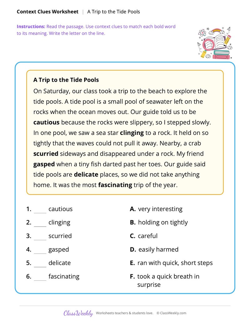 Context Clues: A Trip to the Tide Pools