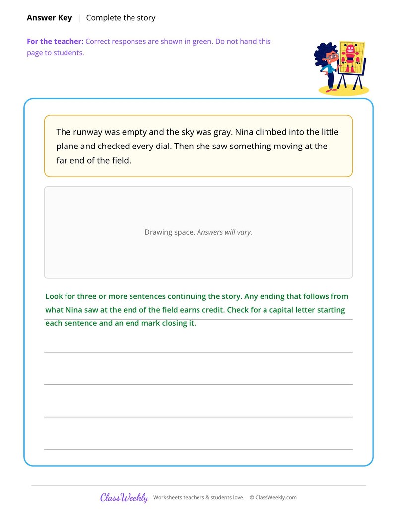 Complete the Story - Famous Americans - Page 2