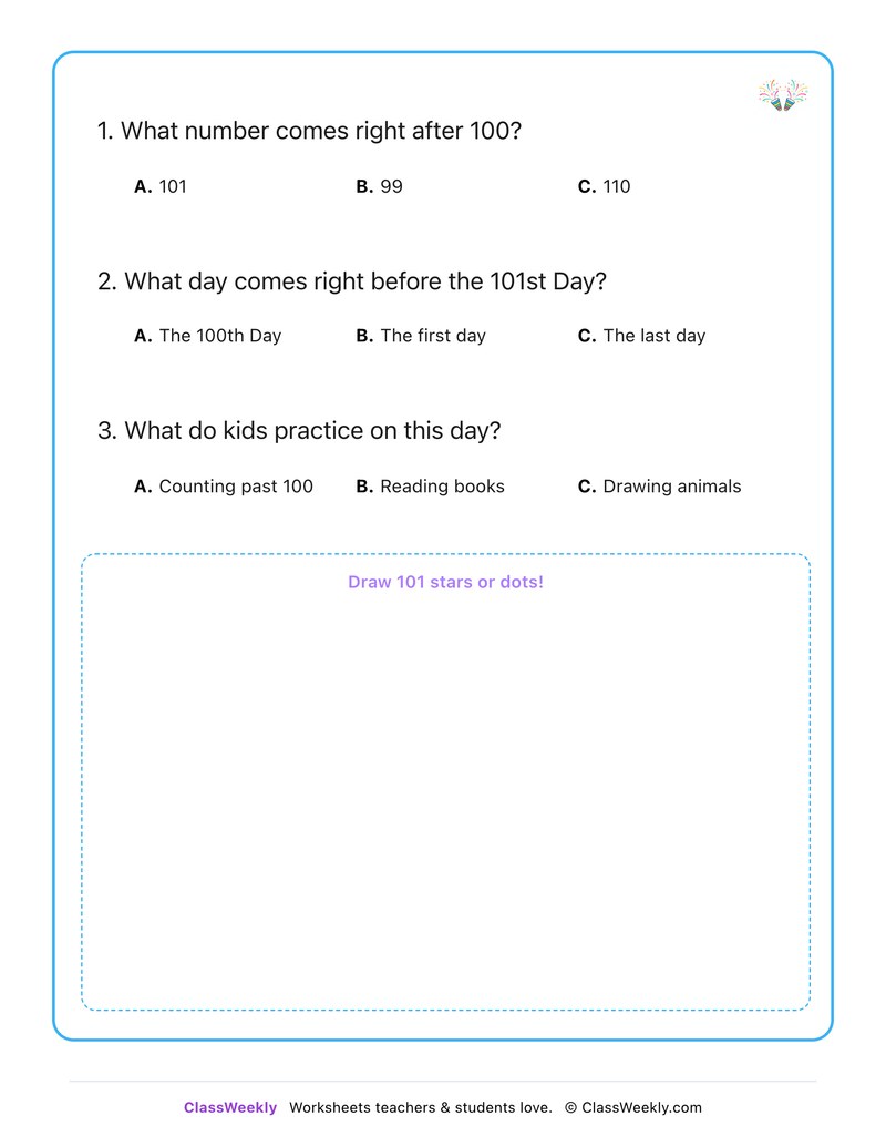 101st Day of School - Page 2