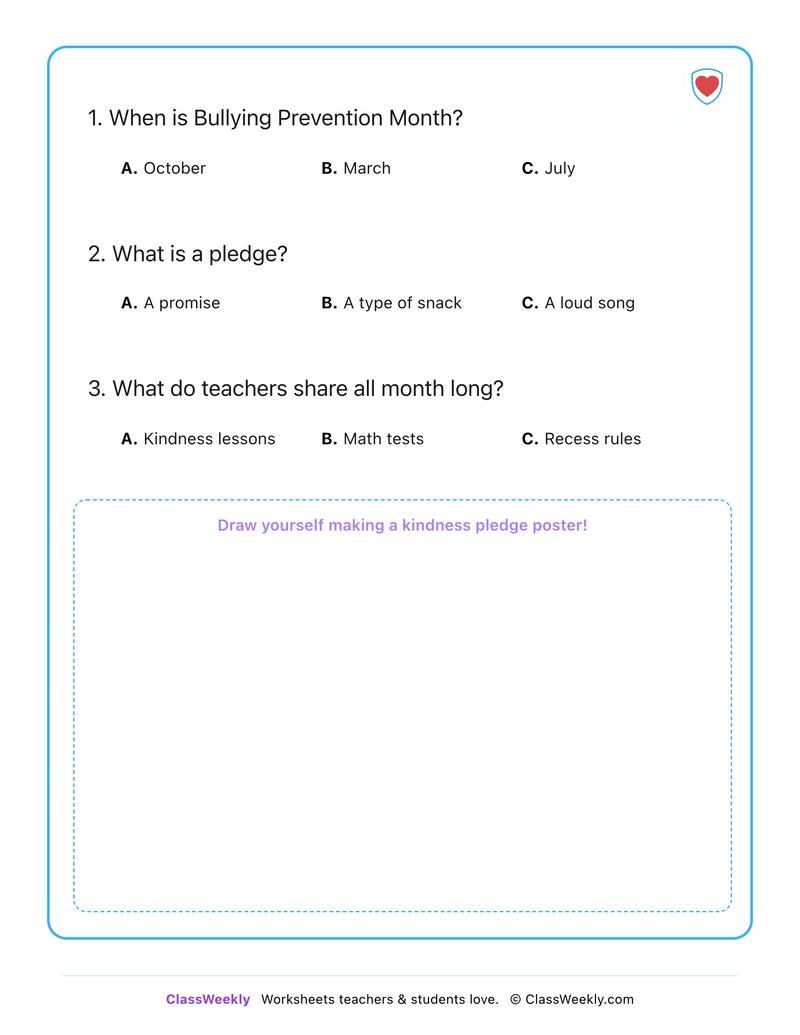 Bullying Prevention Month - Page 2