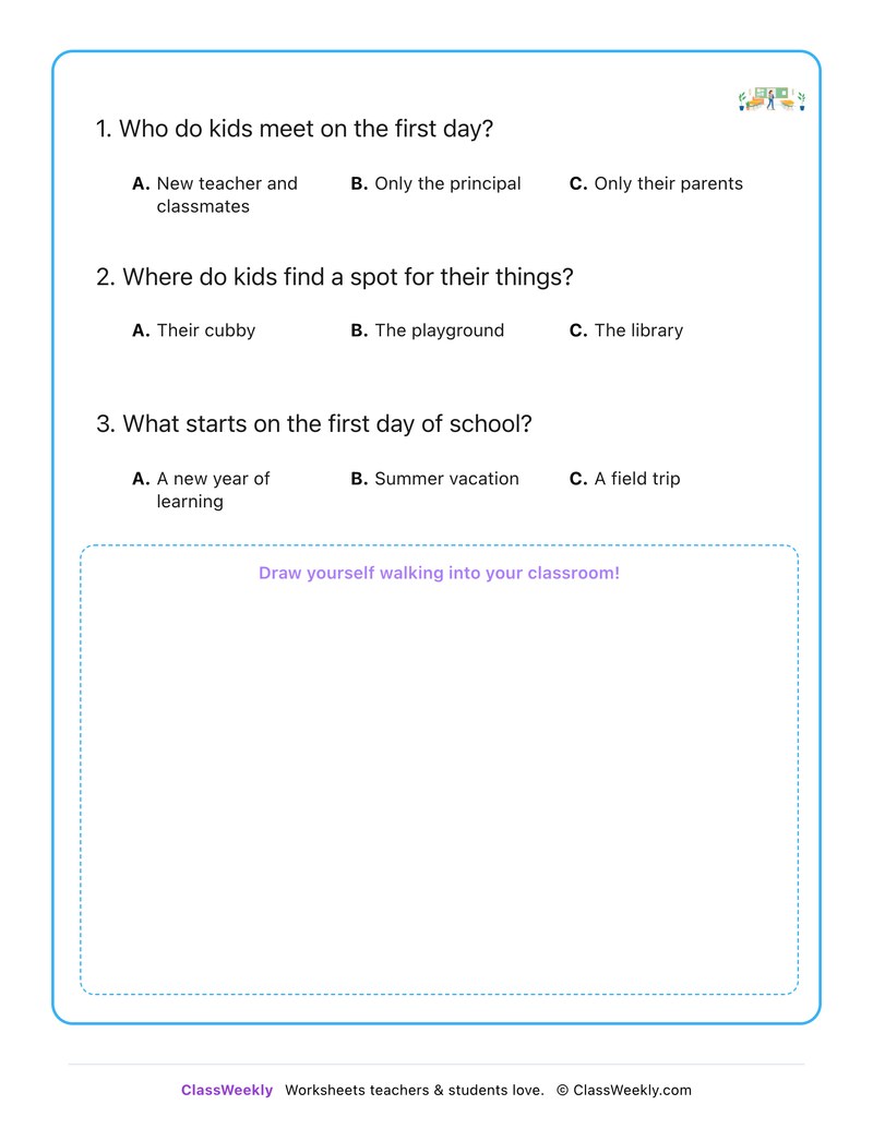 First Day of School - Page 2
