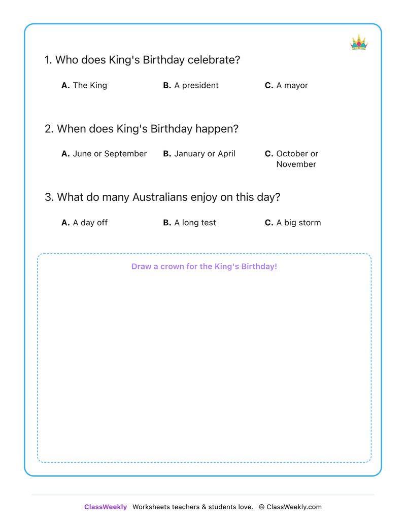 King's Birthday - Page 2