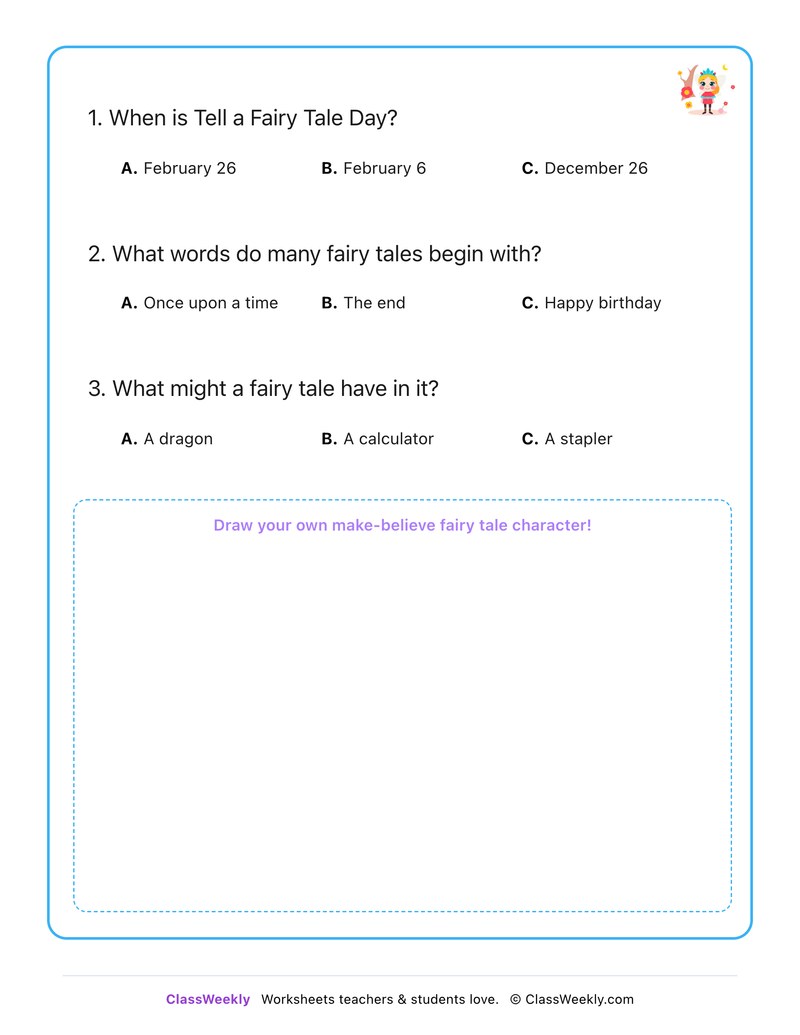 Tell a Fairy Tale Day - Page 2