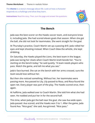 Theme of a Story About a Coach Who Benches the Star Player
