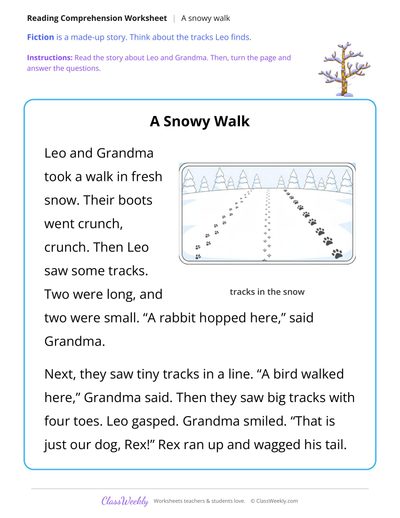 A Snowy Walk (Short Read)