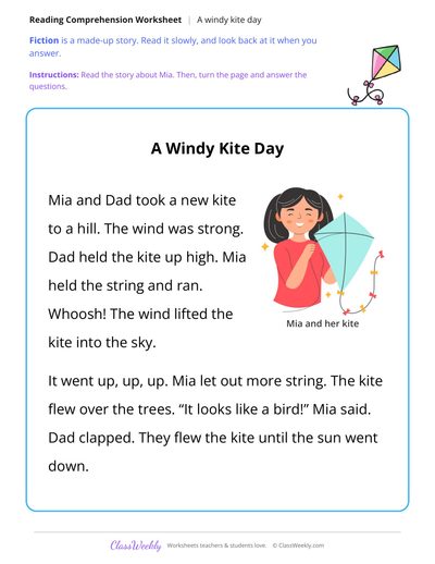A Windy Kite Day (Short Read)