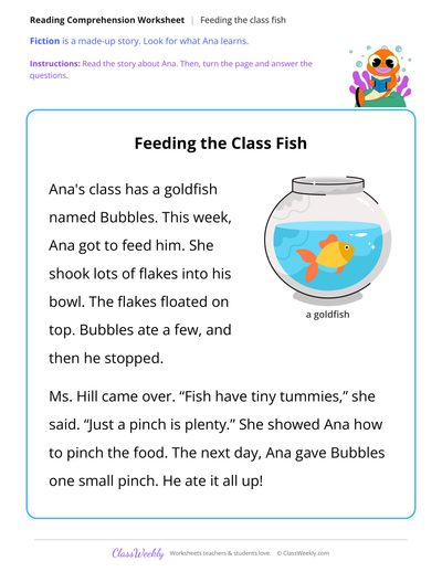 Feeding the Class Fish (Short Read)