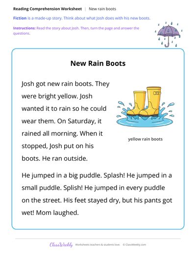 New Rain Boots (Short Read)