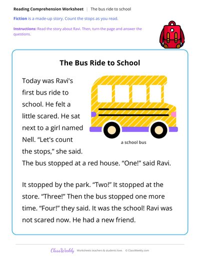 The Bus Ride to School (Short Read)