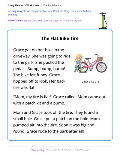 The Flat Bike Tire (Story Map)