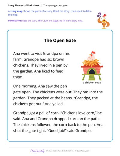 The Open Garden Gate (Story Map)