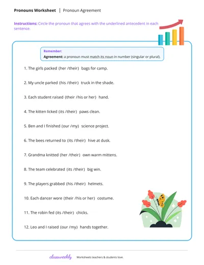Pronoun Agreement