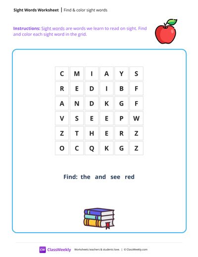 Color Sight Words