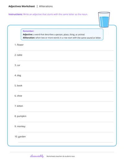 Alliterations (phrases)