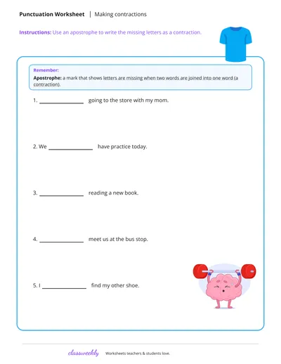 Making contractions