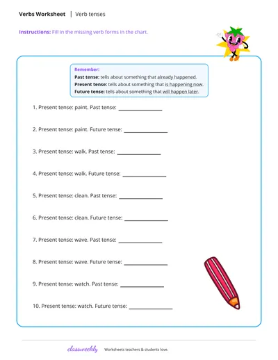 Verb tenses