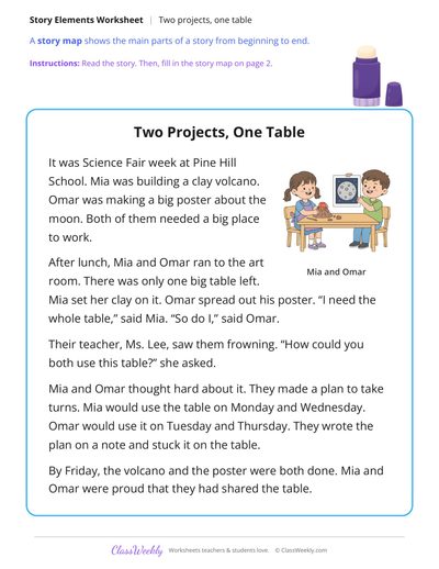 Two Projects, One Table (Story Map)