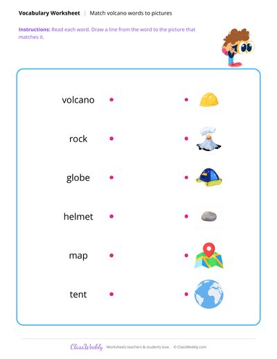 Match Words to Pictures