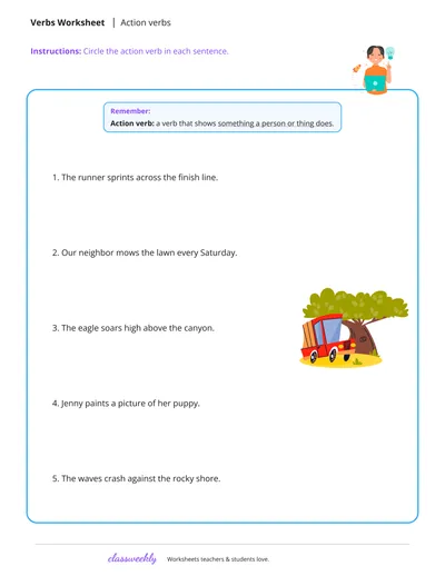 Action verbs