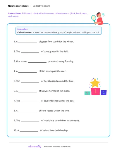 Collective nouns