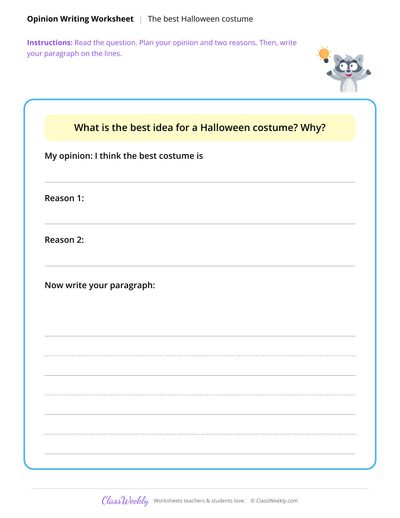 Opinion Paragraph