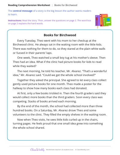 Books for Birchwood