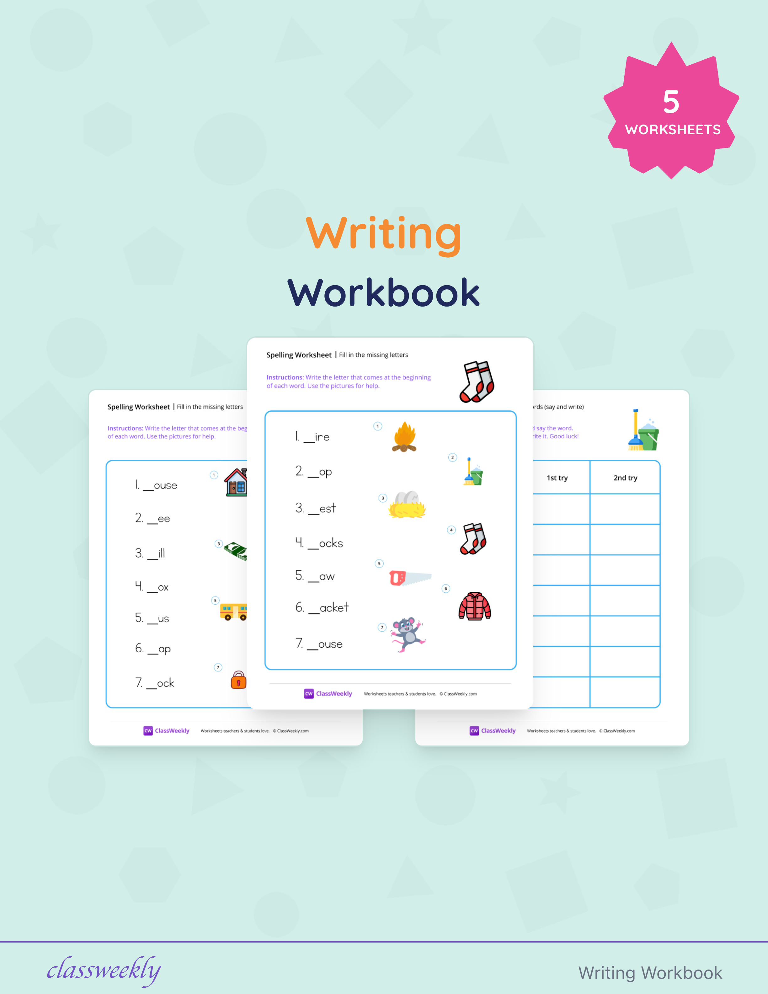 Writing Workbook cover