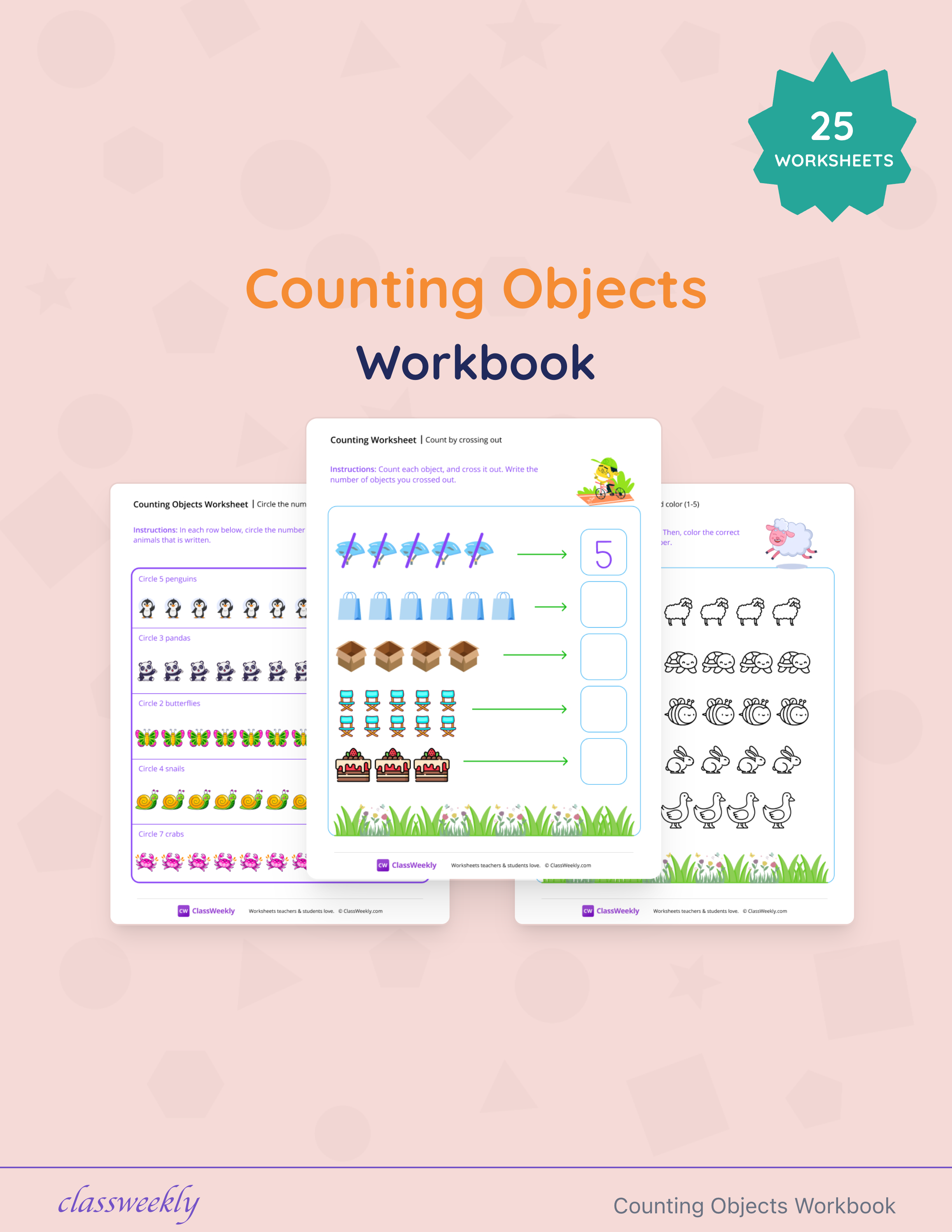 Counting Objects Workbook cover