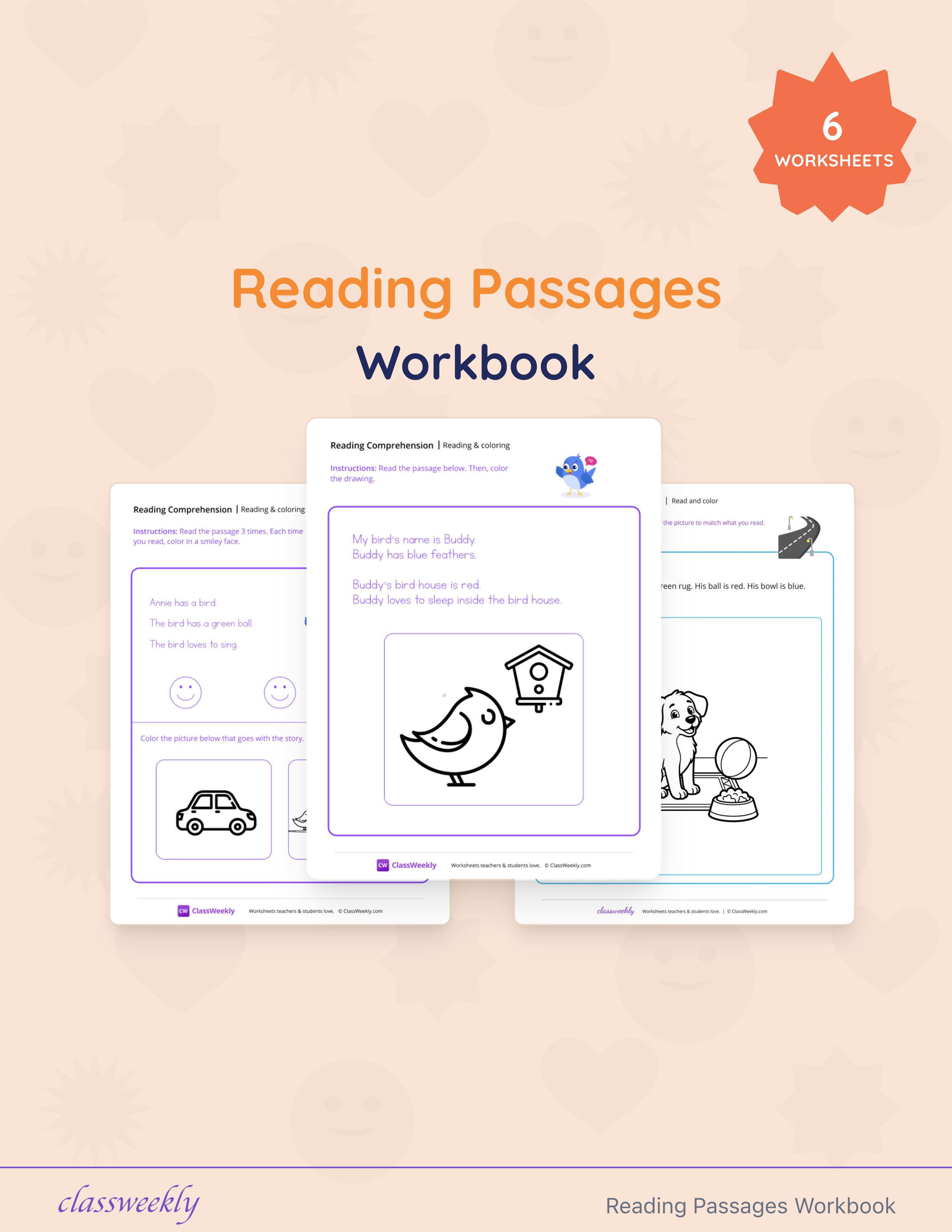 Reading Passages Workbook cover