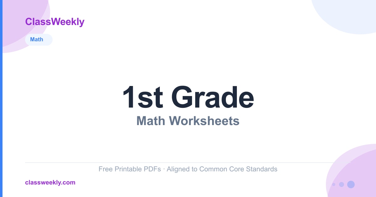 First Homework Activity Free 1st Grade Tally Marks Worksheets | ClassWeekly
